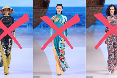 Chinese fashion collection angers Vietnamese on Ao Dai plagiarism