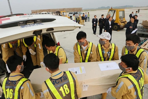 Nearly half of UK truck victims repatriated home