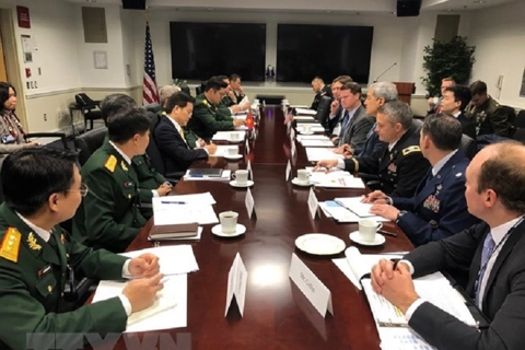 Vietnam, US hold defense policy dialogue in Washington DC