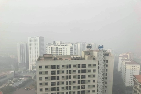 Hanoi's air quality worsens to alarmingly unhealthy level in recent days