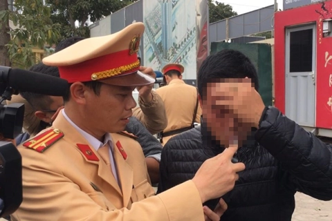 Hanoi: 84 drivers fined for drink-driving in five days