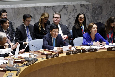 Vietnam chairs open debate at UN Security Council