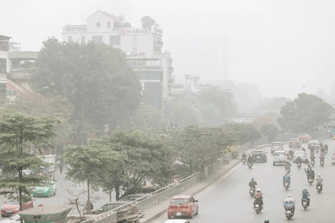 Hanoi’s air quality moves erratically in recent days