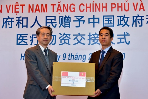 China thanks Vietnam for relief to fight coronavirus epidemic