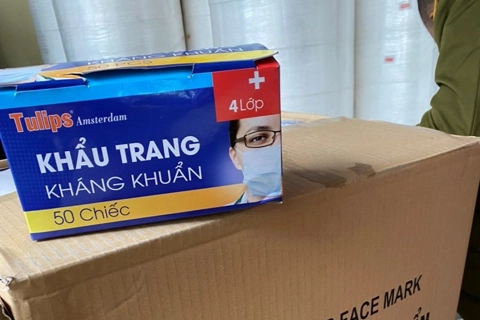 Vietnam authority seizes thousands of face masks made from toilet paper