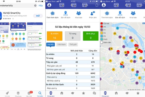 Covid-19: Hanoi activates GPS app to monitor people in isolation