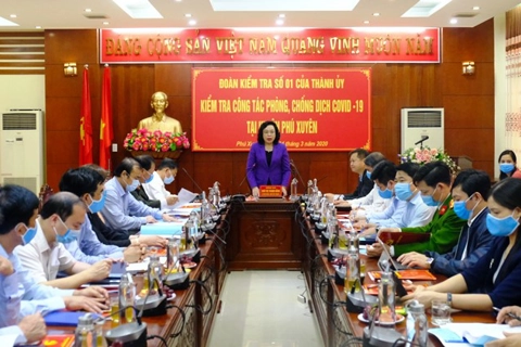 Hanoi localities urged to strictly supervise people under medical quarantine