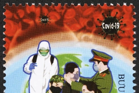 Vietnam launches postage stamps to promote combat against Covid-19