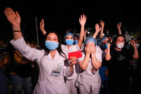 Vietnam largest hospital removed lockdown after two weeks 