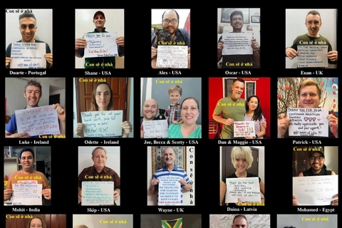 “Vietnam We Thank You – Việt Nam Cố Lên”: Touching messages from expats