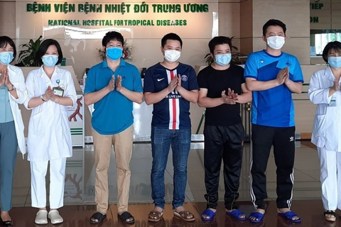 June 2: Five more Covid-19 patients in Vietnam recover, 30 active cases left