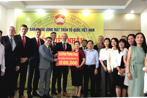 EuroCham members raise US$100,000 to support Vietnam's Covid-19 fight