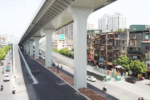 Hanoi’s elevated ring road No.2 is nearing completion 