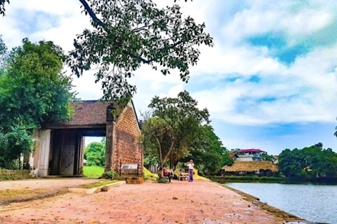 Exploring ancient village - land of two kings - in Hanoi