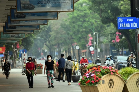 Hanoi requires face mask wearing in public places