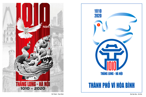 “1010 years of Thang Long – Hanoi” wins propaganda poster creation contest