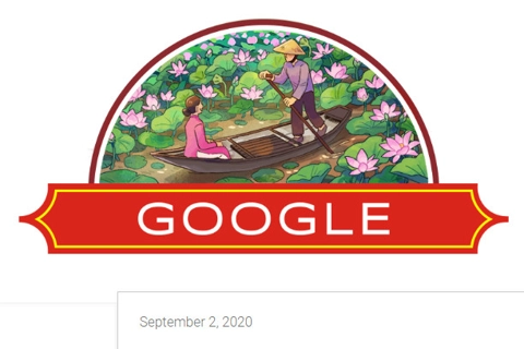 Google Doodle celebrates Vietnam National Day with typical images