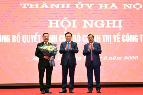 Minister of Science and Technology named Deputy Party Chief of Hanoi