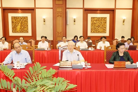 Hanoi must set an example in all aspects: Party chief