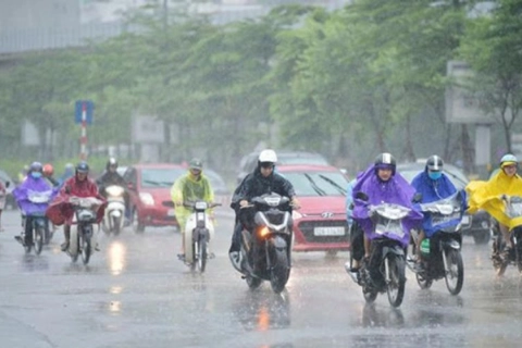 Nangka storm to bring heavy showers and thunderstorms to Hanoi