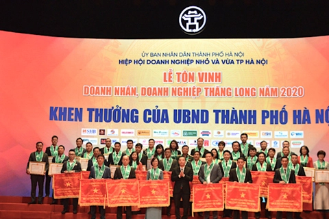 Thang Long Entrepreneur Gala 2020 honors 200 Hanoi enterprises