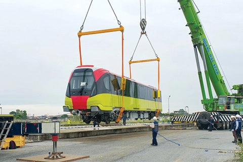 Hanoi's second metro project progresses on schedule