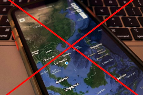 Chinese technology firm found inserting illegal nine-dash line on app 