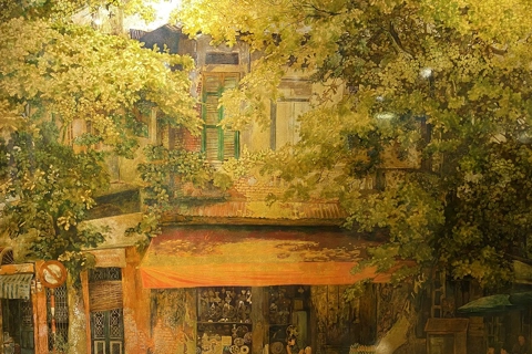 Hanoi beauty in local painters' eyes