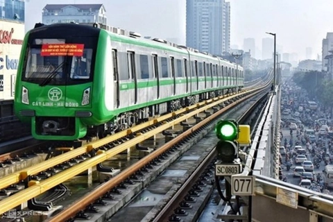 Hanoi's first metro line to conduct final test run for inspection purposes