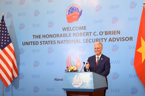 US, Vietnam share deep commitment to rules-based principles: O’Brien