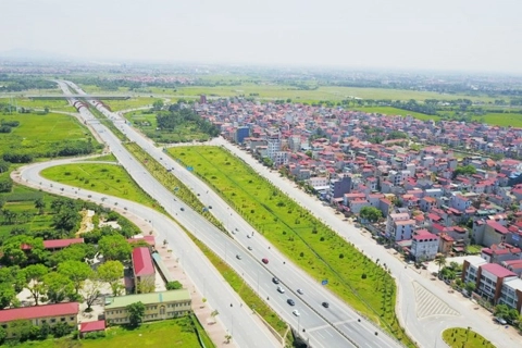 Land prices around Hanoi jump