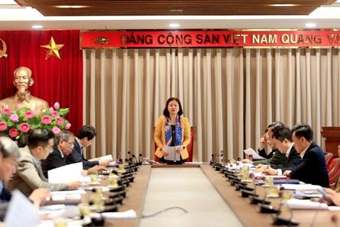 Hanoi official called for faster progress on judiciary buildings, facilities