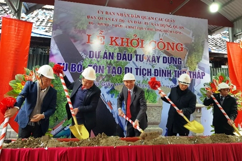 Tho Thap Temple restoration and embellishment project kicked off 