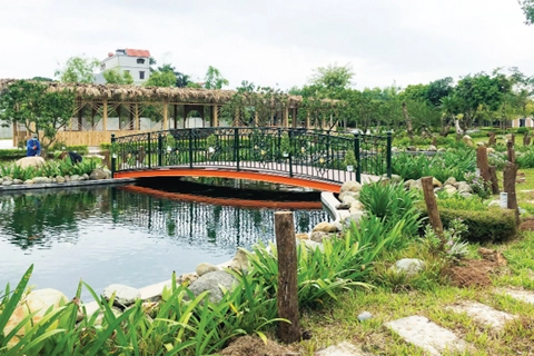 Phu Dong commune urbanized to be an eco-tourism site