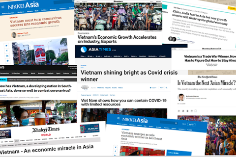 Int’l. media impressed with Vietnam economic successes amid pandemic