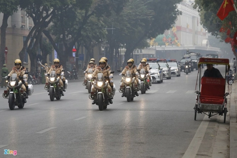 Hanoi police ready to protect National Party Congress