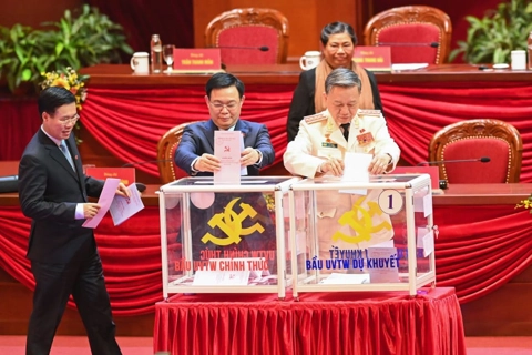 Hanoi Party leaders elected to 13th-tenure Party Central Committee 