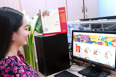 Covid-19 boosts online shopping for Tet