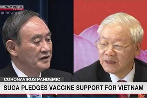 Japan pledges vaccine support to Vietnam 