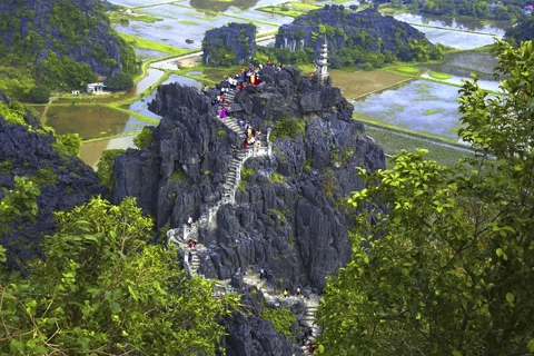 Travel to Ninh Binh: the outstanding tourism attraction of Mua Cave 