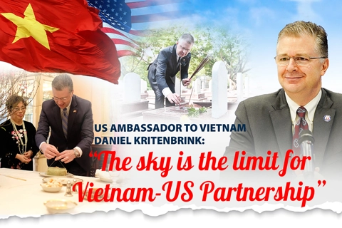 US Ambassador to Vietnam Daniel Kritenbrink: “The sky is the limit for Vietnam-US Partnership”