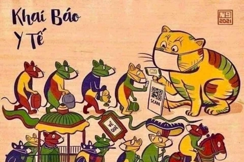 Dong Ho painters join Covid-19 fight efforts