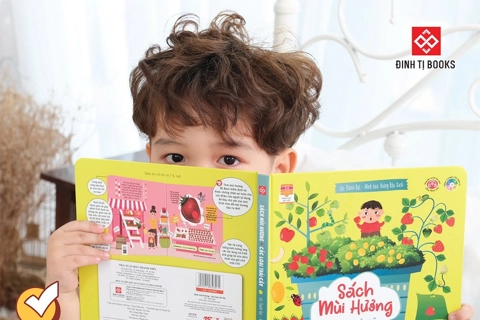 First olfactory stimulation books for children launch