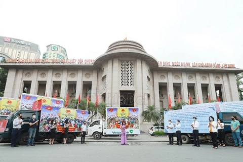 Hanoi launches a parade on upcoming national election