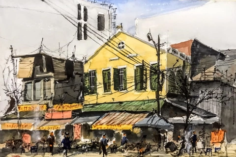 Enduring love to Hanoi’s sketching