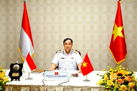 Vietnam, Indonesia navies discuss maritime boundaries 