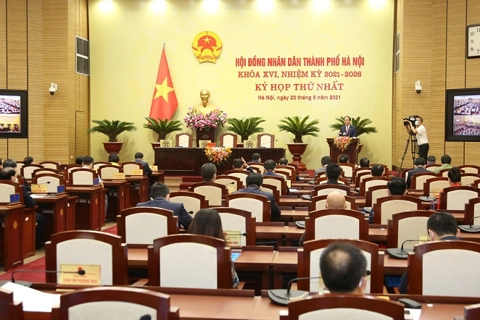 Hanoi People’s Council term 2021-2026 convenes first session