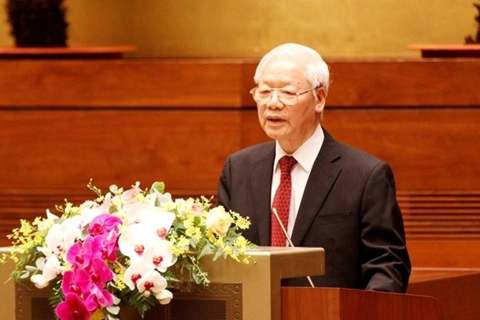 Speech of Party leader Nguyen Phu Trong at conference reviewing 12th Politburo’s Directive 05