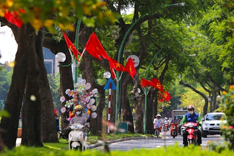 Hanoi brightens up to celebrate the National Day