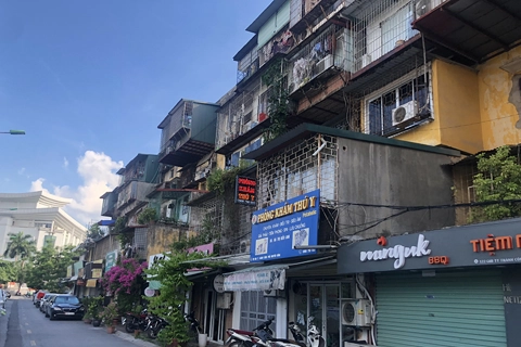 Hanoi's old apartments turn hot properties 